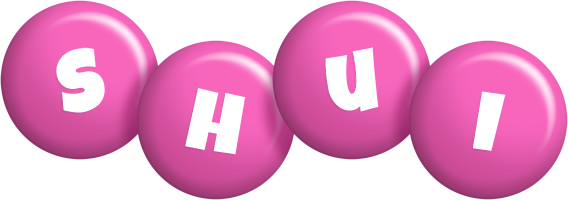 Shui candy-pink logo