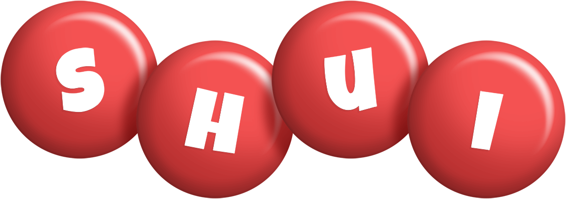 Shui candy-red logo