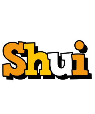 Shui cartoon logo