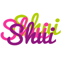 Shui flowers logo