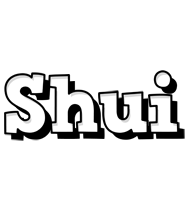 Shui snowing logo