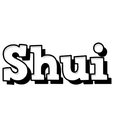 Shui snowing logo
