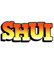 Shui sunset logo