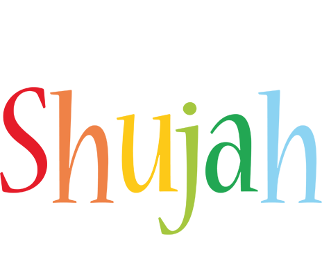 Shujah birthday logo