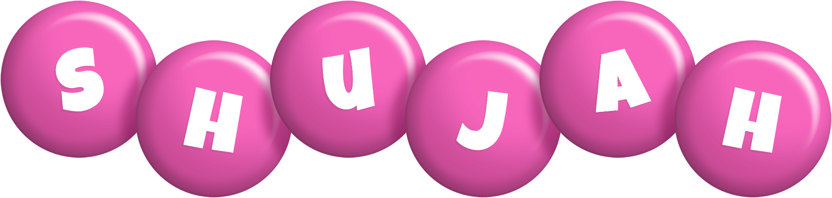 Shujah candy-pink logo