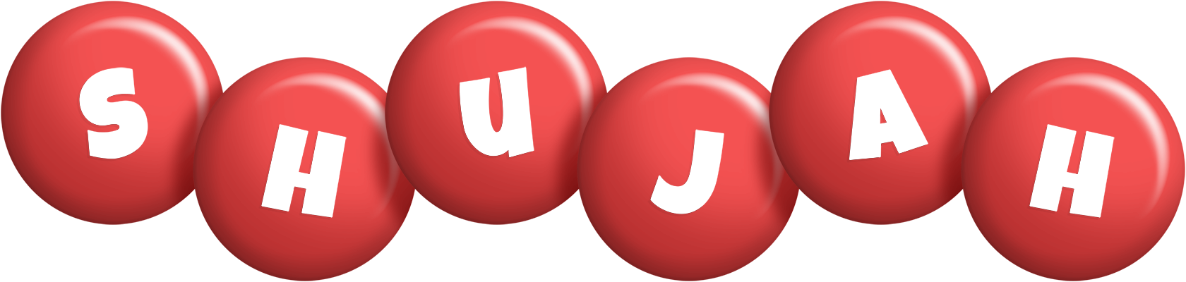 Shujah candy-red logo