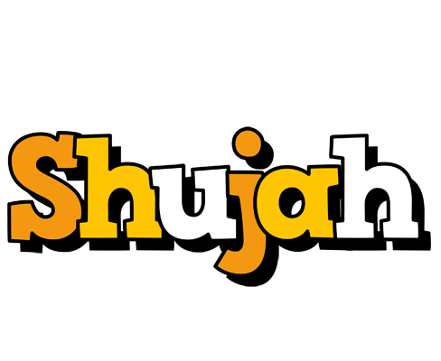 Shujah cartoon logo