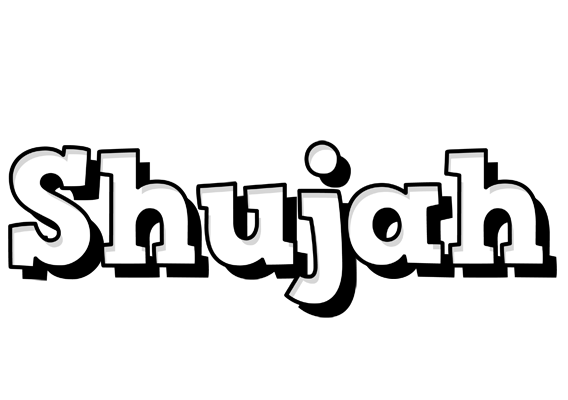 Shujah snowing logo