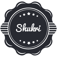 Shukri badge logo