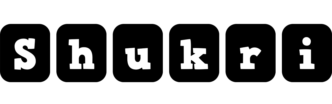 Shukri box logo