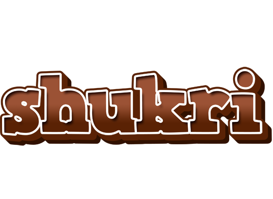 Shukri brownie logo