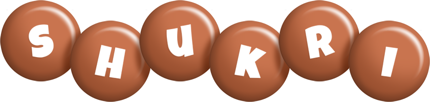 Shukri candy-brown logo