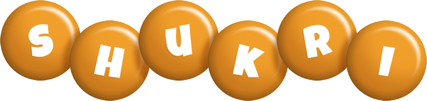 Shukri candy-orange logo