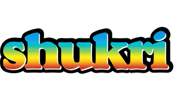 Shukri color logo