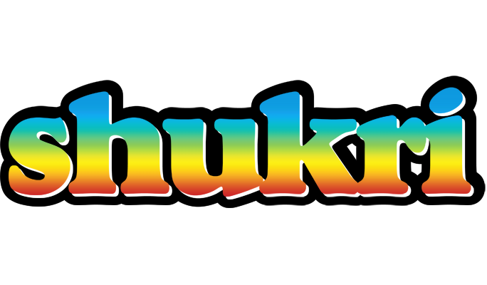 Shukri color logo