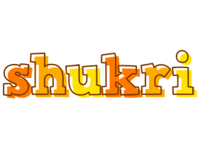 Shukri desert logo