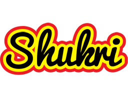 Shukri flaming logo