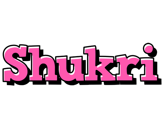 Shukri girlish logo