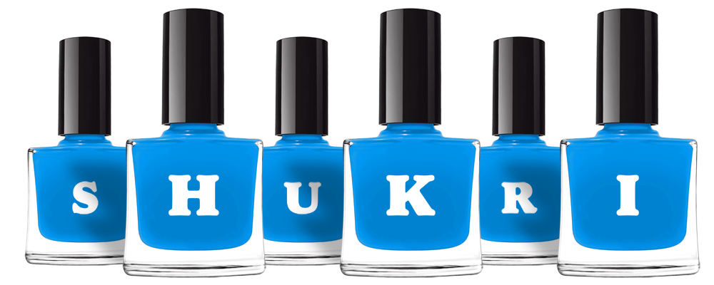 Shukri glossy logo