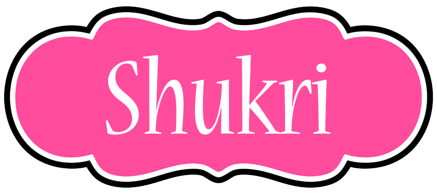 Shukri invitation logo