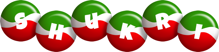 Shukri italy logo