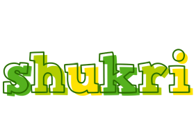 Shukri juice logo