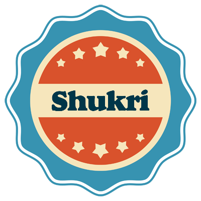 Shukri labels logo