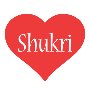 Shukri love logo