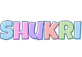 Shukri pastel logo