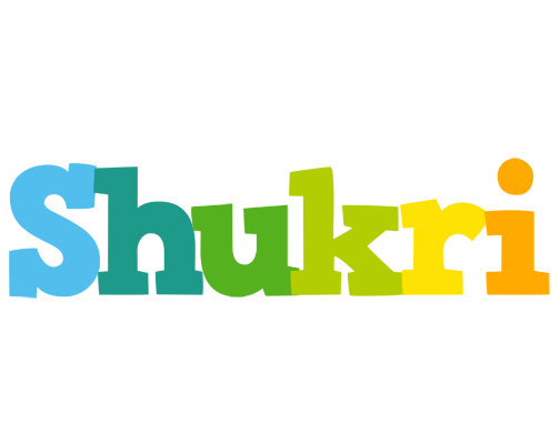 Shukri rainbows logo