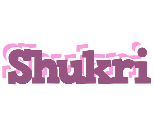 Shukri relaxing logo