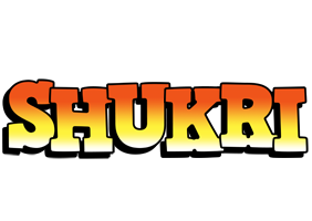 Shukri sunset logo