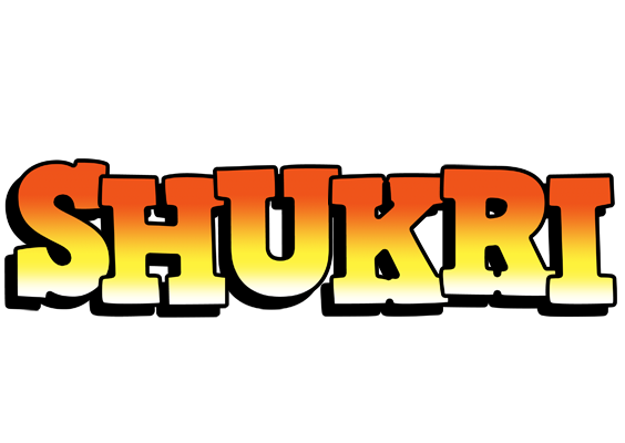 Shukri sunset logo