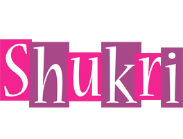 Shukri whine logo