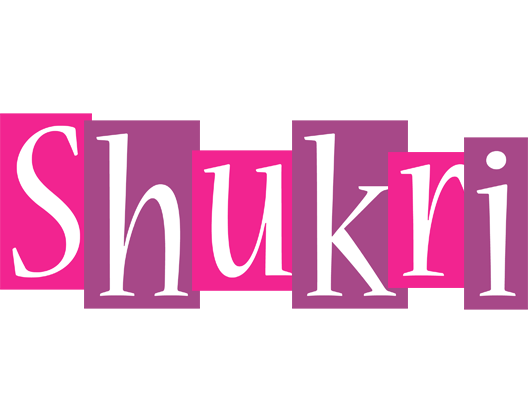 Shukri whine logo