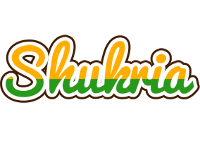 Shukria banana logo