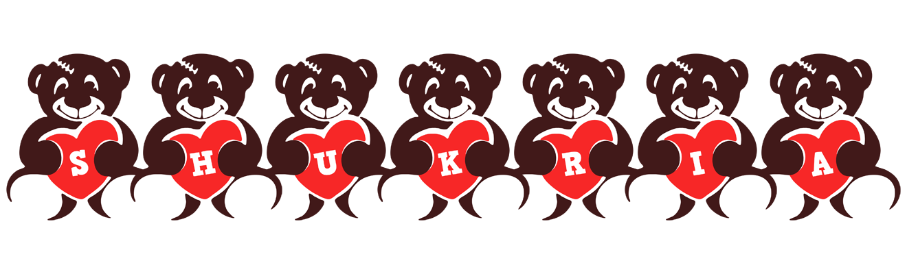 Shukria bear logo