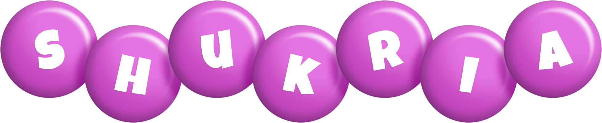 Shukria candy-purple logo