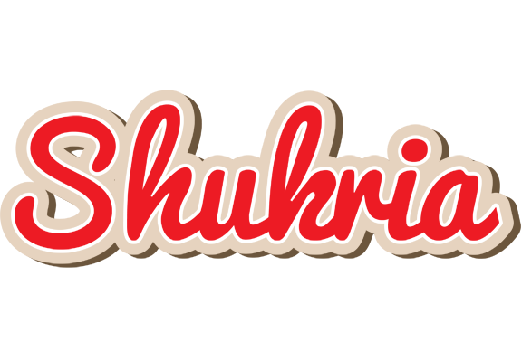 Shukria chocolate logo