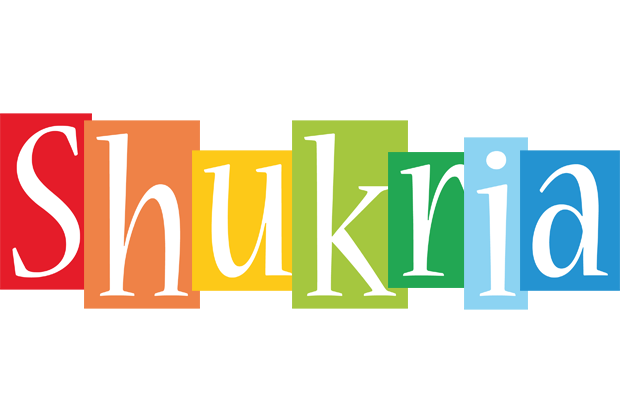 Shukria colors logo