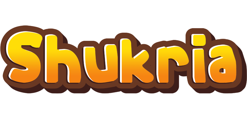 Shukria cookies logo