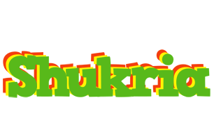 Shukria crocodile logo