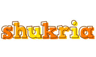 Shukria desert logo