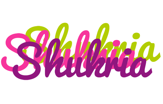 Shukria flowers logo