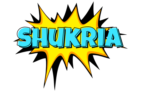 Shukria indycar logo