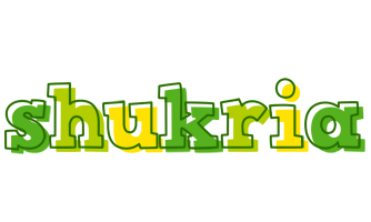 Shukria juice logo