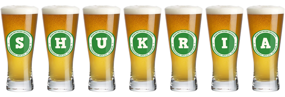 Shukria lager logo