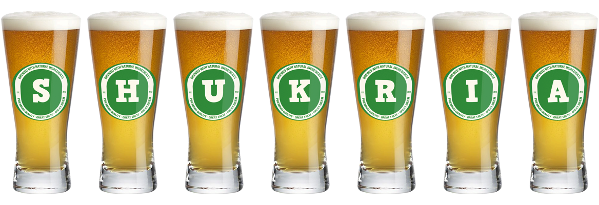 Shukria lager logo