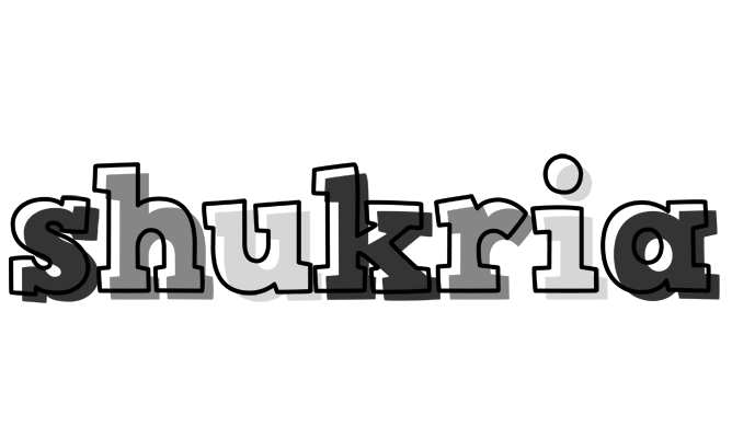 Shukria night logo