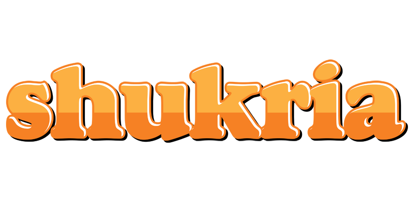 Shukria orange logo